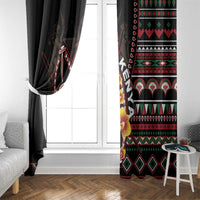 Kenya Window Curtain Jamhuri ya Kenya Shield - Wonder Print Shop