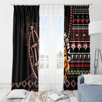Kenya Window Curtain Jamhuri ya Kenya Shield - Wonder Print Shop