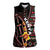 Personalized Kenya Women Sleeveless Polo Shirt Jamhuri ya Kenya Shield - Wonder Print Shop