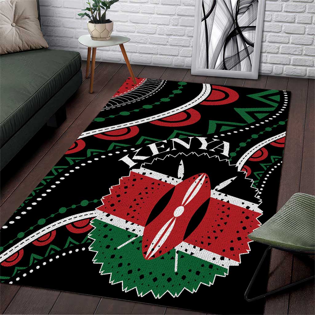 Kenya Area Rug Harambee African Pattern - Wonder Print Shop