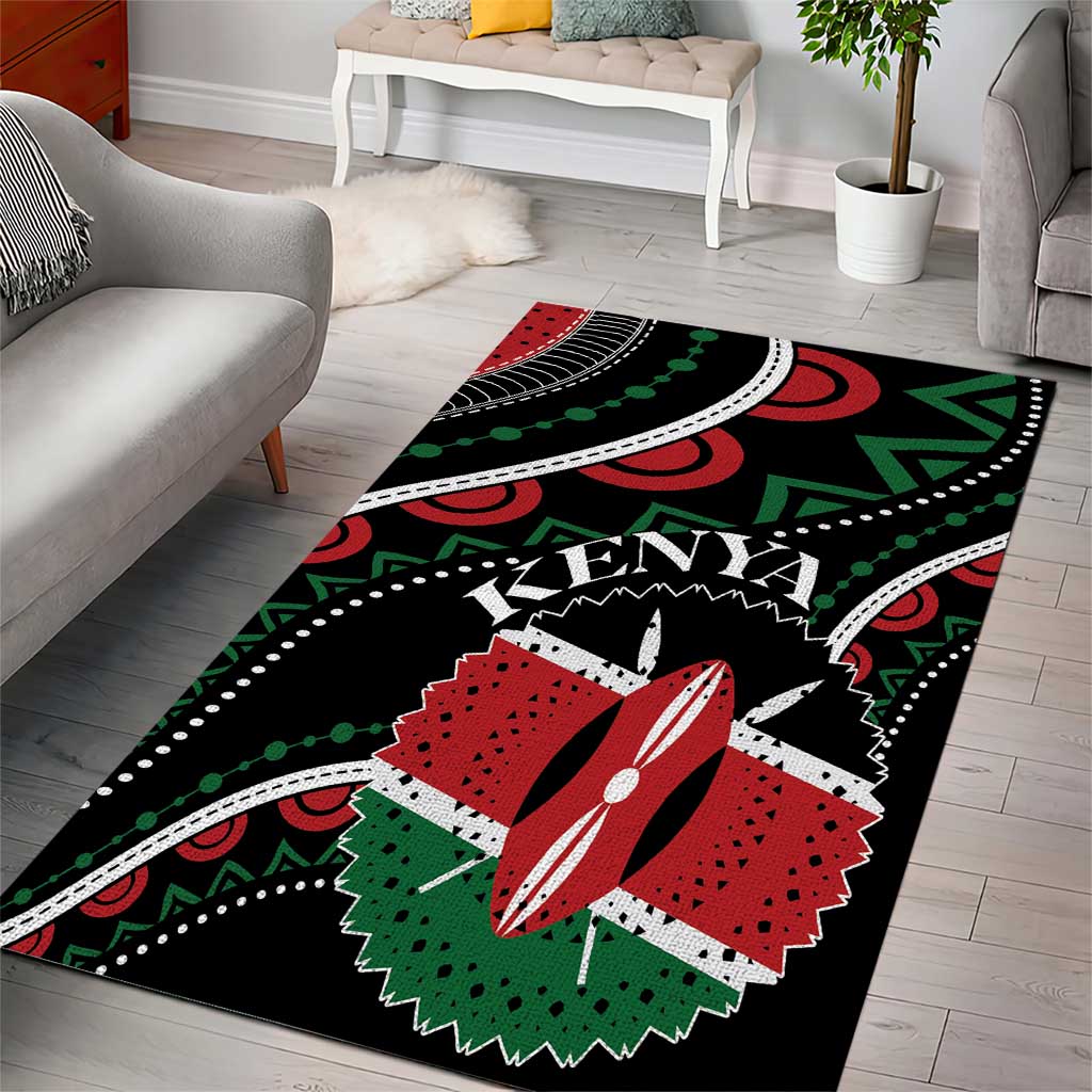 Kenya Area Rug Harambee African Pattern - Wonder Print Shop