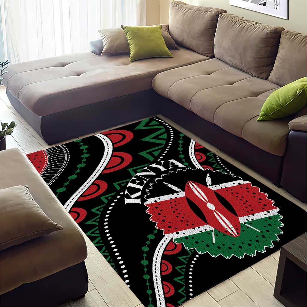 Kenya Area Rug Harambee African Pattern - Wonder Print Shop