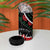 Personalized Kenya 4 in 1 Can Cooler Tumbler Harambee African Pattern - Wonder Print Shop