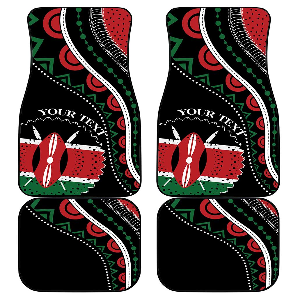 Kenya Car Mats Harambee African Pattern - Wonder Print Shop