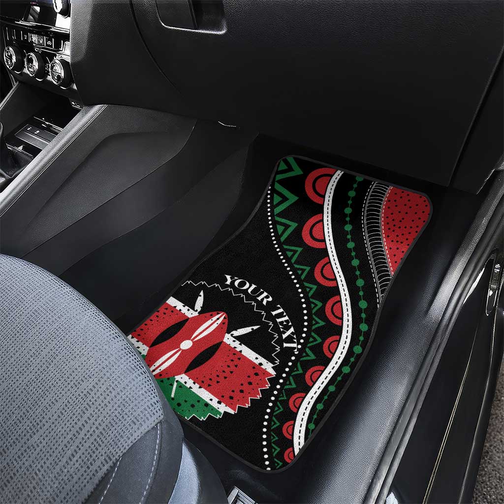 Kenya Car Mats Harambee African Pattern - Wonder Print Shop