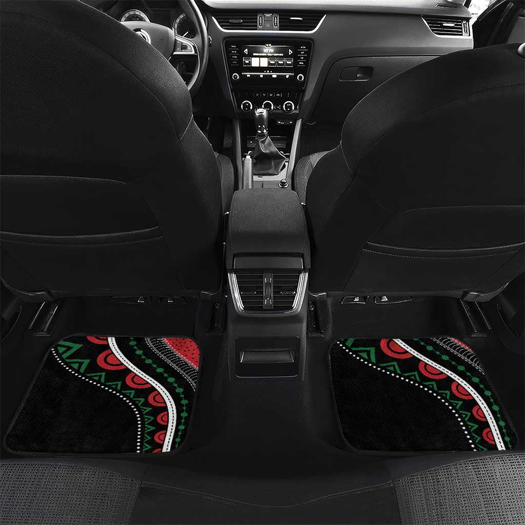 Kenya Car Mats Harambee African Pattern - Wonder Print Shop