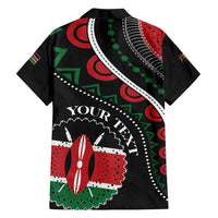 Personalized Kenya Family Matching Tank Maxi Dress and Hawaiian Shirt Harambee African Pattern - Wonder Print Shop