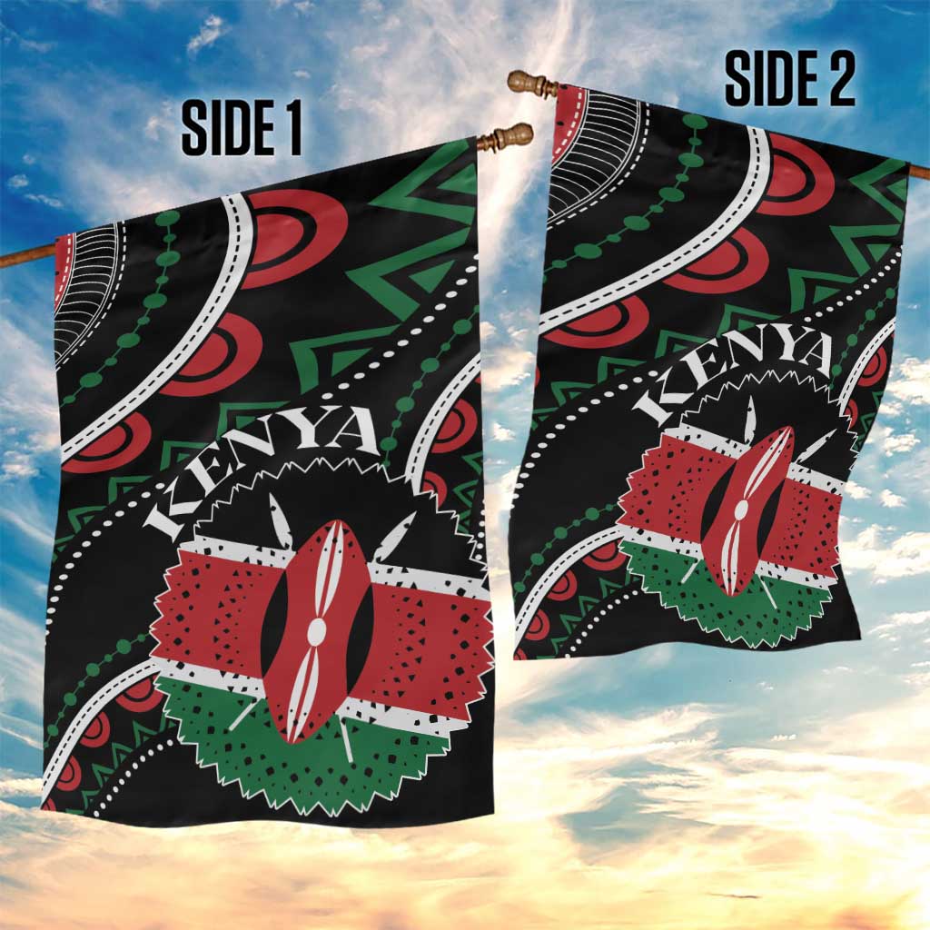 Kenya Garden Flag Harambee African Pattern - Wonder Print Shop