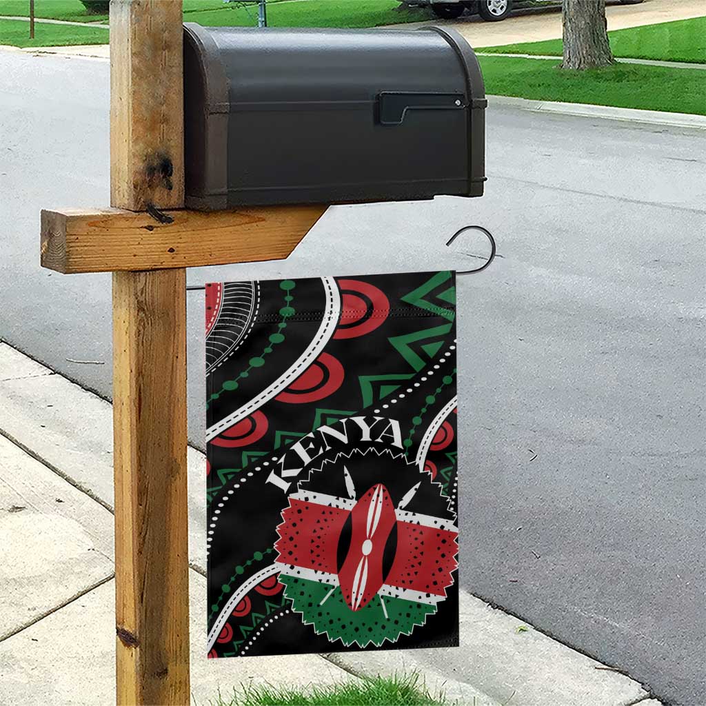 Kenya Garden Flag Harambee African Pattern - Wonder Print Shop