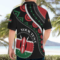 Personalized Kenya Hawaiian Shirt Harambee African Pattern - Wonder Print Shop