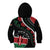 Personalized Kenya Kid Hoodie Harambee African Pattern - Wonder Print Shop