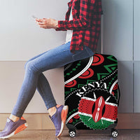 Kenya Luggage Cover Harambee African Pattern - Wonder Print Shop