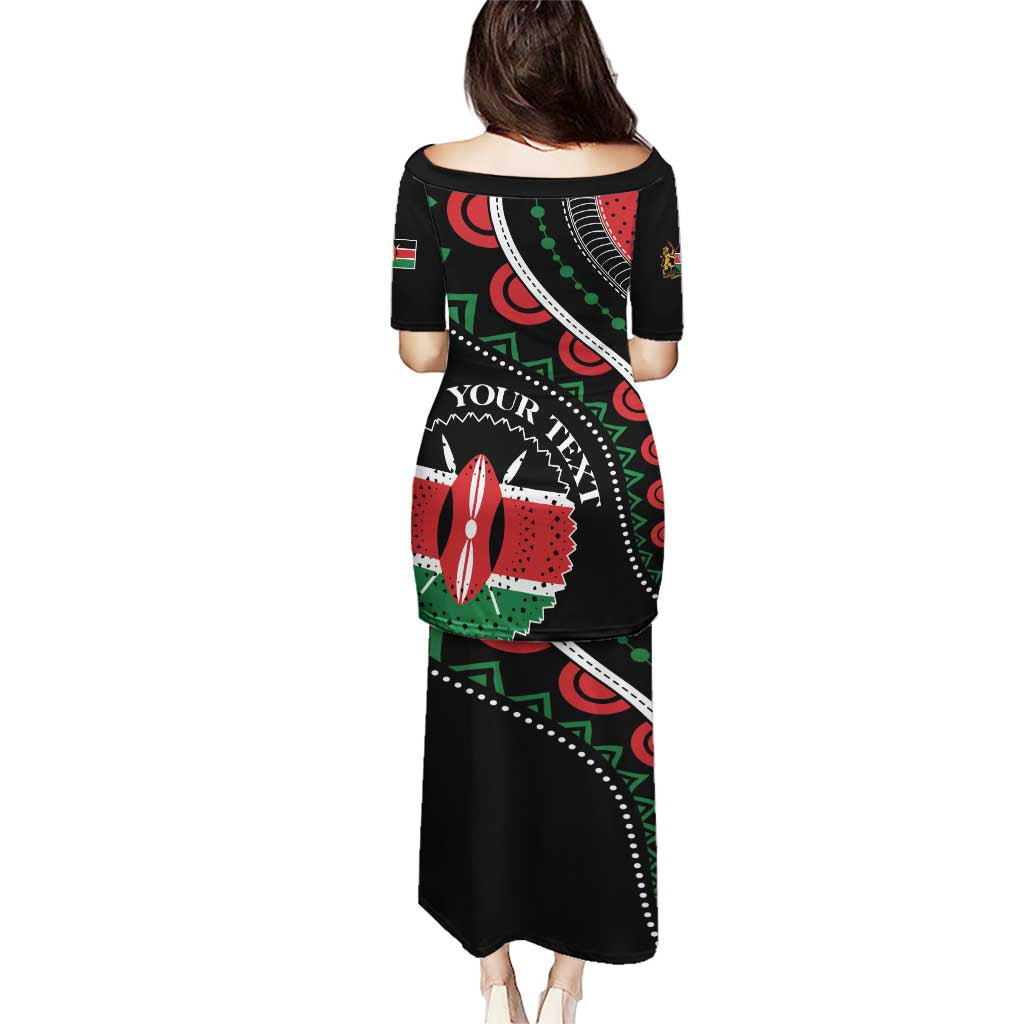 Personalized Kenya Puletasi Harambee African Pattern - Wonder Print Shop