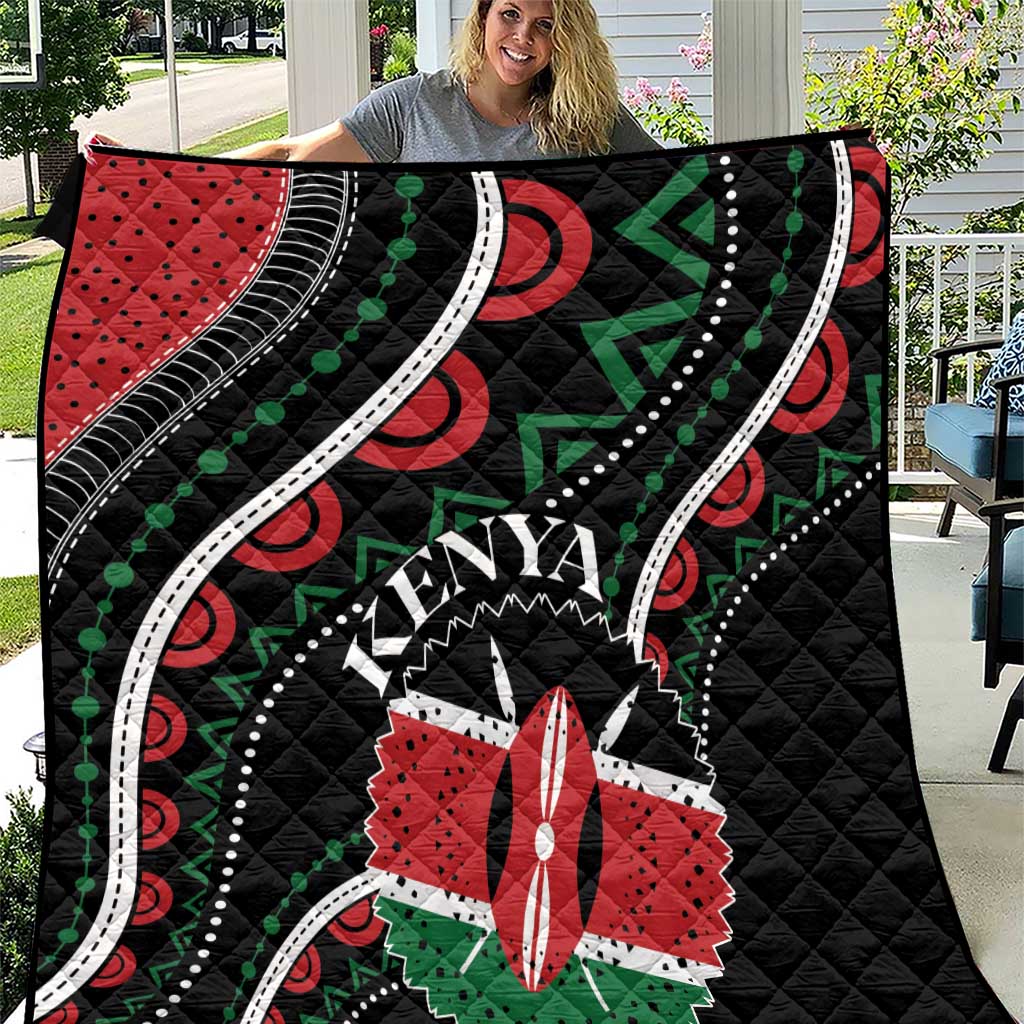 Kenya Quilt Harambee African Pattern - Wonder Print Shop