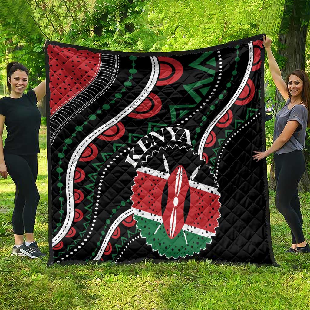 Kenya Quilt Harambee African Pattern - Wonder Print Shop