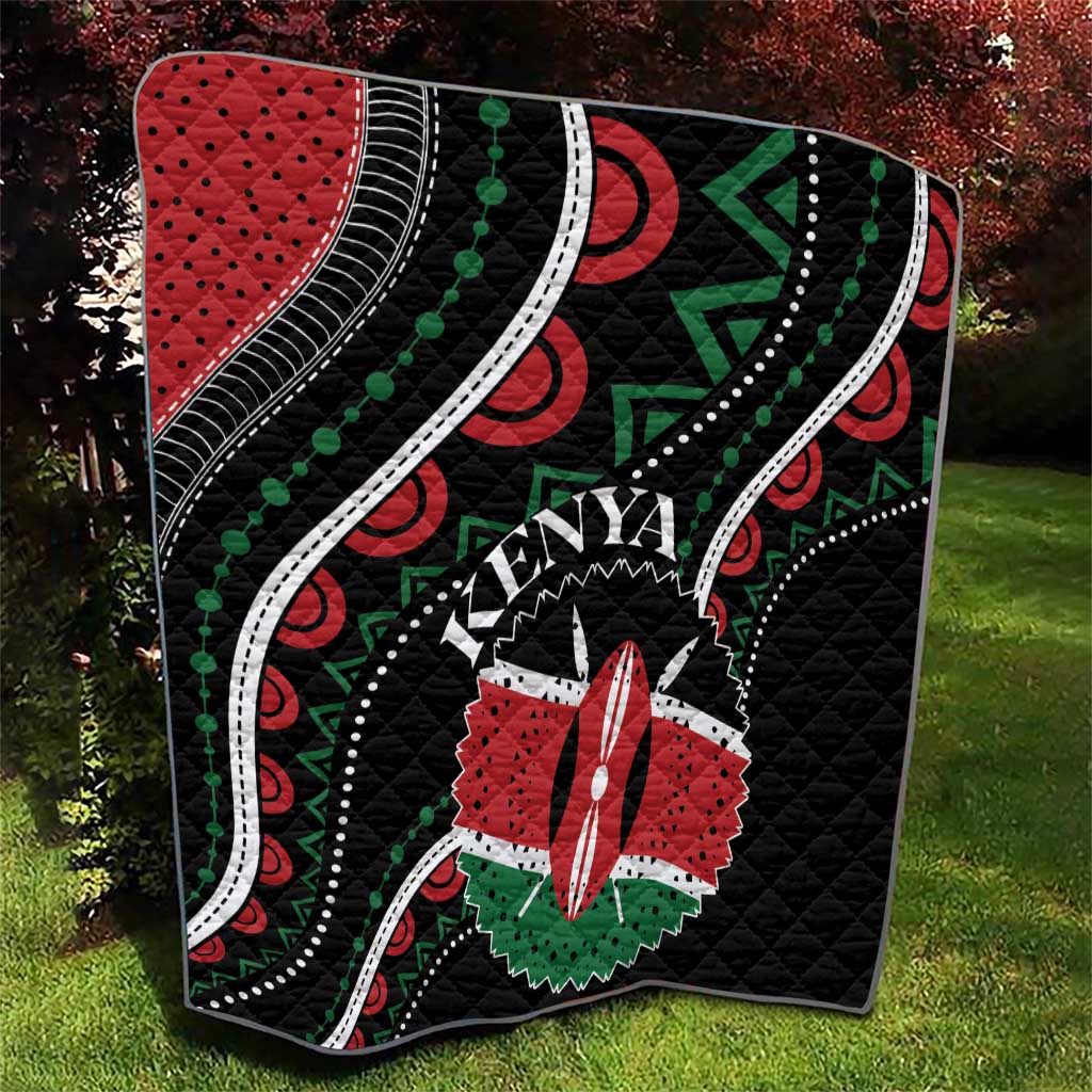 Kenya Quilt Harambee African Pattern - Wonder Print Shop