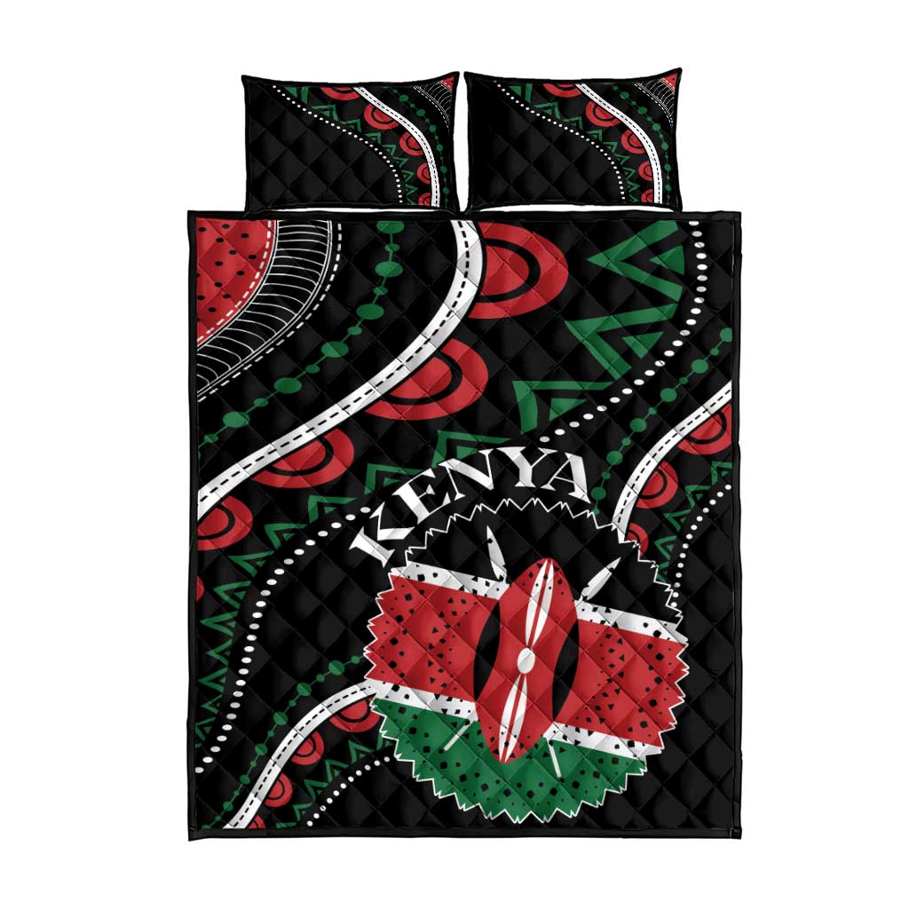 Kenya Quilt Bed Set Harambee African Pattern - Wonder Print Shop