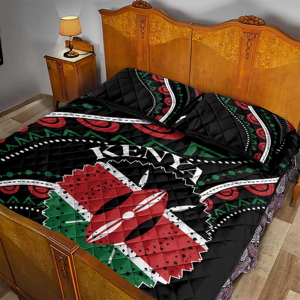 Kenya Quilt Bed Set Harambee African Pattern - Wonder Print Shop