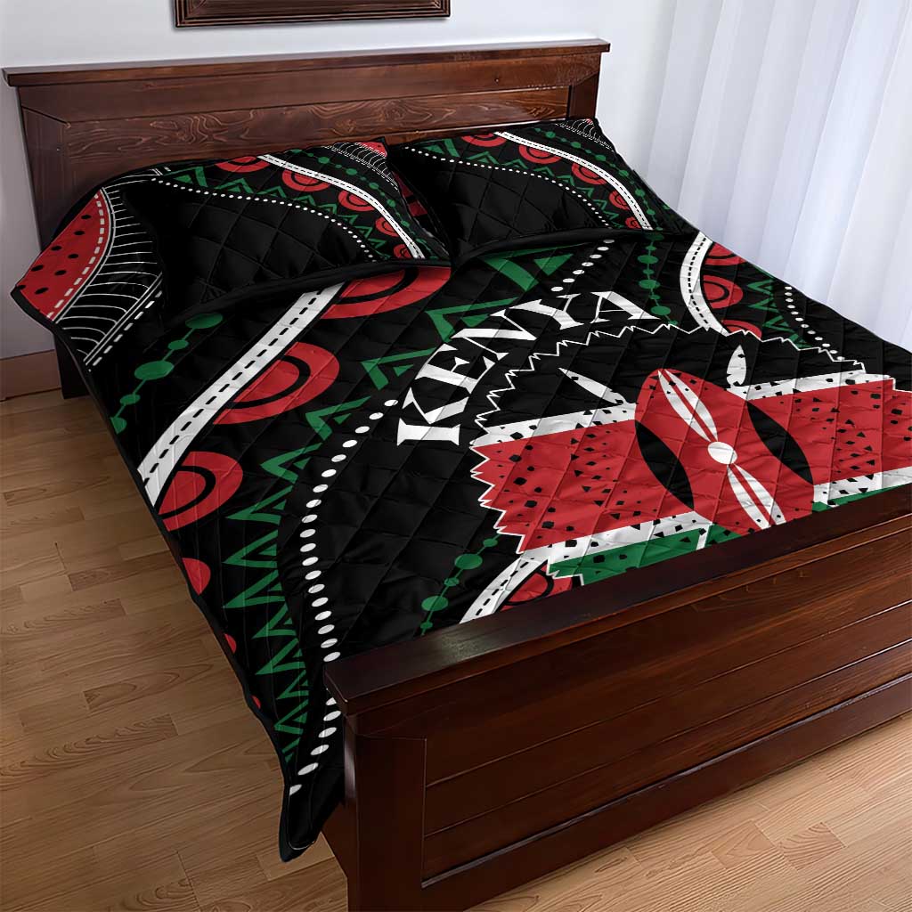 Kenya Quilt Bed Set Harambee African Pattern - Wonder Print Shop