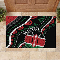 Kenya Rubber Doormat Harambee African Pattern - Wonder Print Shop