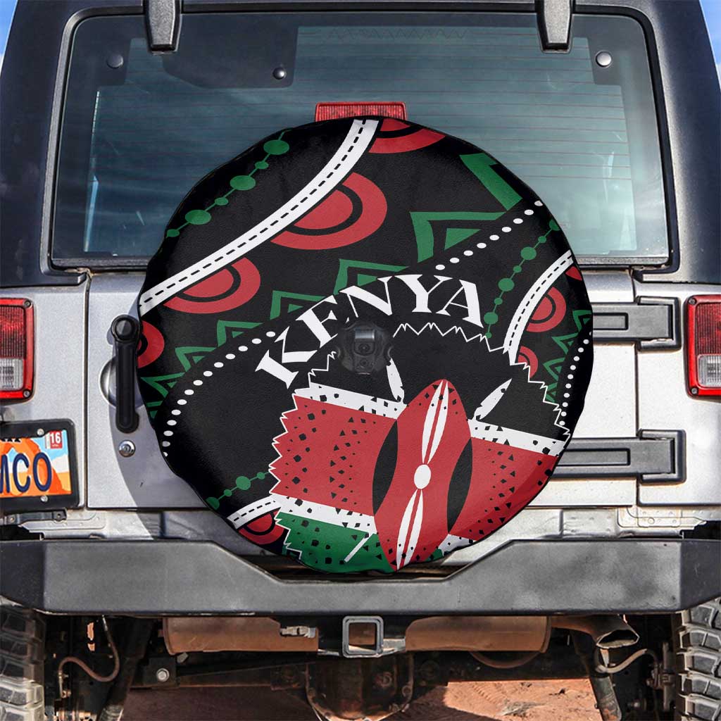 Kenya Spare Tire Cover Harambee African Pattern - Wonder Print Shop
