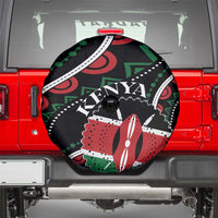 Kenya Spare Tire Cover Harambee African Pattern - Wonder Print Shop