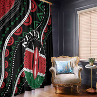 Kenya Window Curtain Harambee African Pattern - Wonder Print Shop