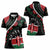Personalized Kenya Women Polo Shirt Harambee African Pattern - Wonder Print Shop