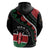 Personalized Kenya Zip Hoodie Harambee African Pattern - Wonder Print Shop