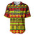 Custom Hawaii Christmas Baseball Jersey Hawaiian Quilt Pattern Reggae Version - Wonder Print Shop