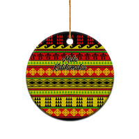 Hawaii Christmas Ceramic Ornament Hawaiian Quilt Pattern Reggae Version - Wonder Print Shop