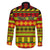 Custom Hawaii Christmas Family Matching Off Shoulder Long Sleeve Dress and Hawaiian Shirt Hawaiian Quilt Pattern Reggae Version - Wonder Print Shop