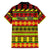 Custom Hawaii Christmas Family Matching Short Sleeve Bodycon Dress and Hawaiian Shirt Hawaiian Quilt Pattern Reggae Version - Wonder Print Shop