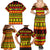 Custom Hawaii Christmas Family Matching Summer Maxi Dress and Hawaiian Shirt Hawaiian Quilt Pattern Reggae Version - Wonder Print Shop