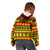 Custom Hawaii Christmas Kid Hoodie Hawaiian Quilt Pattern Reggae Version - Wonder Print Shop
