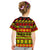 Custom Hawaii Christmas Kid T Shirt Hawaiian Quilt Pattern Reggae Version - Wonder Print Shop