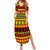 Custom Hawaii Christmas Summer Maxi Dress Hawaiian Quilt Pattern Reggae Version - Wonder Print Shop
