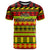 Custom Hawaii Christmas T Shirt Hawaiian Quilt Pattern Reggae Version - Wonder Print Shop