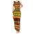 Custom Hawaii Christmas Tank Maxi Dress Hawaiian Quilt Pattern Reggae Version - Wonder Print Shop