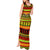 Custom Hawaii Christmas Tank Maxi Dress Hawaiian Quilt Pattern Reggae Version - Wonder Print Shop