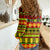 Custom Hawaii Christmas Women Casual Shirt Hawaiian Quilt Pattern Reggae Version - Wonder Print Shop