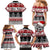 Custom New Zealand Christmas Family Matching Mermaid Dress and Hawaiian Shirt Maori Meri Kirihimete Moko - Wonder Print Shop