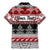 Custom New Zealand Christmas Family Matching Mermaid Dress and Hawaiian Shirt Maori Meri Kirihimete Moko - Wonder Print Shop