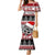 Custom New Zealand Christmas Family Matching Mermaid Dress and Hawaiian Shirt Maori Meri Kirihimete Moko - Wonder Print Shop
