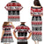 Custom New Zealand Christmas Family Matching Puletasi Dress and Hawaiian Shirt Maori Meri Kirihimete Moko - Wonder Print Shop