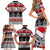 Custom New Zealand Christmas Family Matching Short Sleeve Bodycon Dress and Hawaiian Shirt Maori Meri Kirihimete Moko - Wonder Print Shop