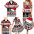 Custom New Zealand Christmas Family Matching Summer Maxi Dress and Hawaiian Shirt Maori Meri Kirihimete Moko - Wonder Print Shop