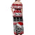 Custom New Zealand Christmas Off Shoulder Maxi Dress Maori Meri Kirihimete Moko - Wonder Print Shop