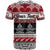 Custom New Zealand Christmas T Shirt Maori Meri Kirihimete Moko - Wonder Print Shop