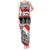 Custom New Zealand Christmas Tank Maxi Dress Maori Meri Kirihimete Moko - Wonder Print Shop
